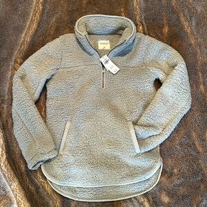 Abercrombie & Fitch Sherpa Teddy Fleece Soft A&F XS